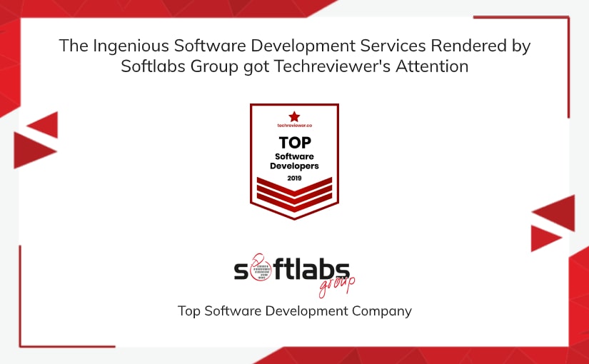 Cybercraft awarded as one of the Top 5 Software development companies by Techreviewer - Software Outsourcing Company, Cybercraft